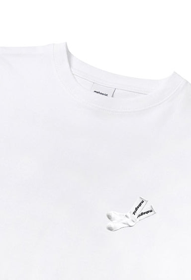 mahagrid (マハグリッド)     SLEEPOVER TEE [WHITE]