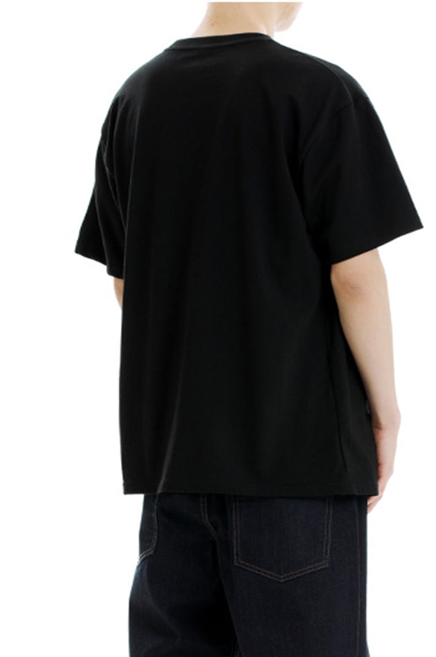 mahagrid (マハグリッド)   GRAVITY LOGO TEE [BLACK]