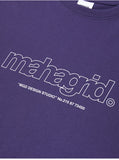 mahagrid (マハグリッド)   THIRD LOGO TEE [PURPLE]