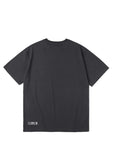 mahagrid (マハグリッド)  THIRD LOGO TEE [CHARCOAL]