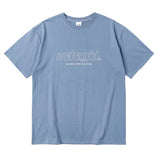 mahagrid (マハグリッド)  THIRD LOGO TEE [LIGHT BLUE]