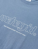 mahagrid (マハグリッド)  THIRD LOGO TEE [LIGHT BLUE]