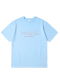 mahagrid (マハグリッド)  THIRD LOGO TEE [BLUE]