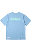 mahagrid (マハグリッド)  ORIGIN LOGO TEE [BLUE]