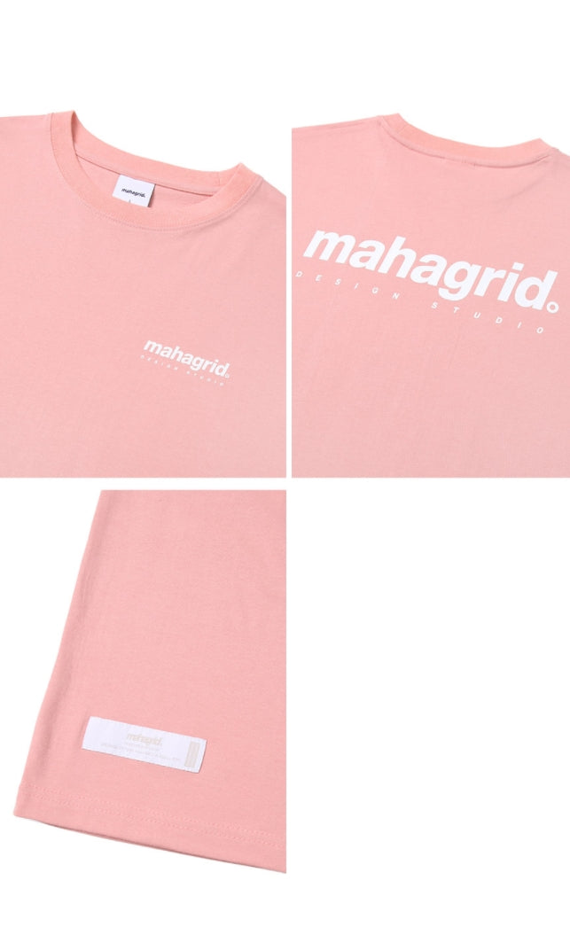 mahagrid (マハグリッド) ORIGIN LOGO TEE [PINK]