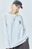 セイントペイン(SAINTPAIN) SP OVER FIT GOD BLESS ALL LONG SLEEVE-WHITE