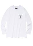 セイントペイン(SAINTPAIN) SP OVER FIT GOD BLESS ALL LONG SLEEVE-WHITE