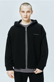 セイントペイン(SAINTPAIN) SP CROP HOOD ZIP UP-BLACK