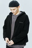 セイントペイン(SAINTPAIN) SP CROP HOOD ZIP UP-BLACK