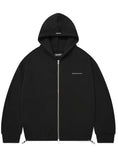 セイントペイン(SAINTPAIN) SP CROP HOOD ZIP UP-BLACK