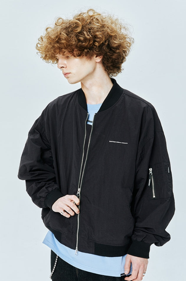 セイントペイン(SAINTPAIN) SP MINIMAL MA-1 FLIGHT JACKET-BLACK – UNDERSTUDY CLUB