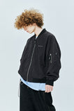 セイントペイン(SAINTPAIN) SP MINIMAL MA-1 FLIGHT JACKET-BLACK