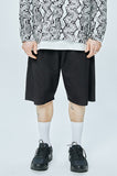 セイントペイン(SAINTPAIN) SP WIDE SHORT PANTS-BLACK