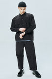 セイントペイン(SAINTPAIN) SP MINIMAL WORK SHIRTS-BLACK