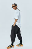 セイントペイン(SAINTPAIN) SP WIDE NYLON PANTS-BLACK