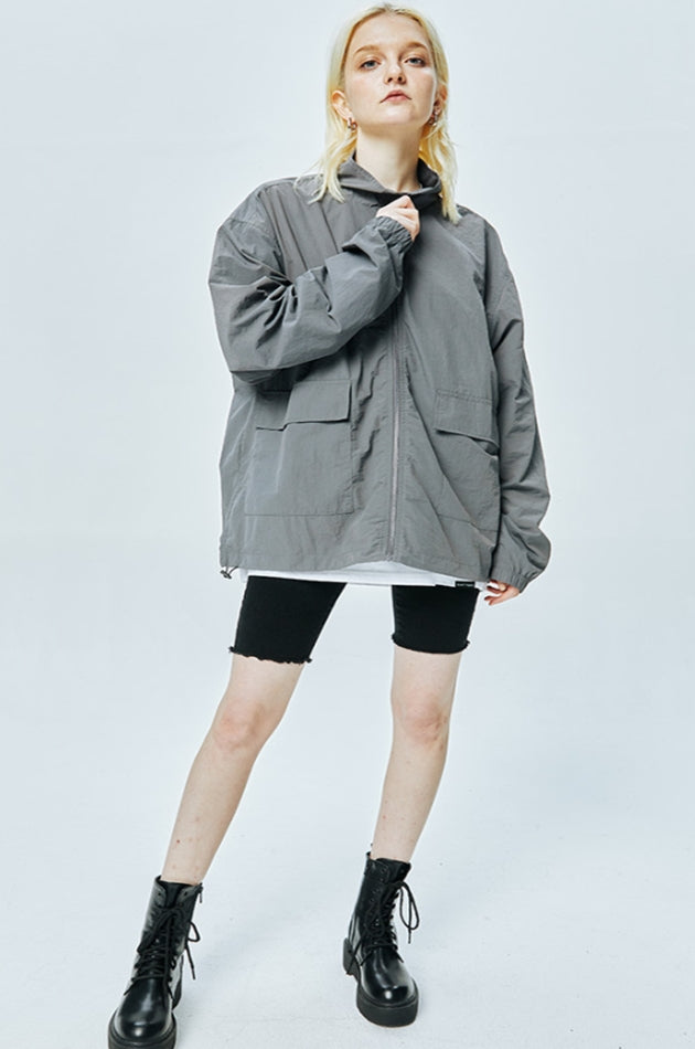セイントペイン(SAINTPAIN)  SP TRACK WORK JACKET-GRAY