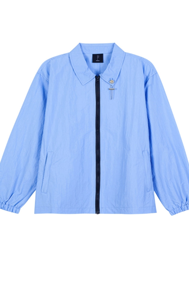 RA-DIOS(ラディオス) BULLETPROOF ZIP-UP JACKET TRACK.6 - BLUE