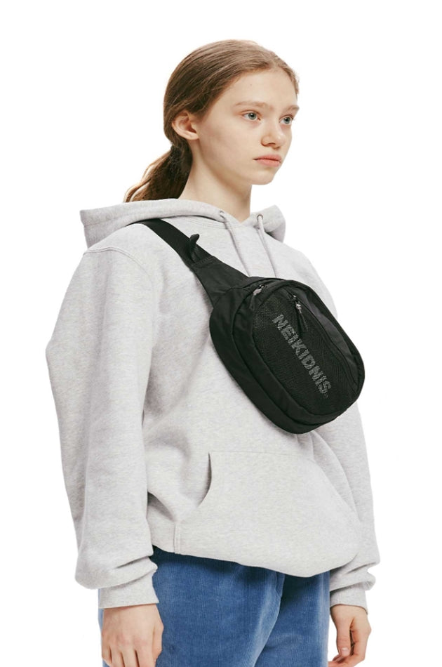 ★韓国の人気★【NEIKIDNIS】★EXPLORER WAIST BA.G★バッグ★ ネイキドニス(NEIKIDNIS) EXPLORER WAIST BAG / BLACK