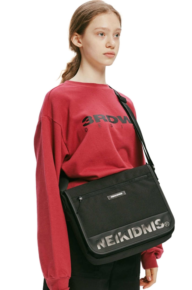 ネイキドニス(NEIKIDNIS) ACADEMIC MESSENGER BAG / BLACK