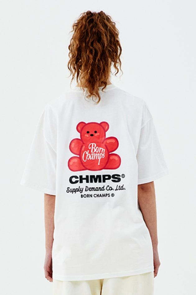 ボーンチャンプス(BORN CHAMPS) JELLY BEAR TEE B21ST09RE