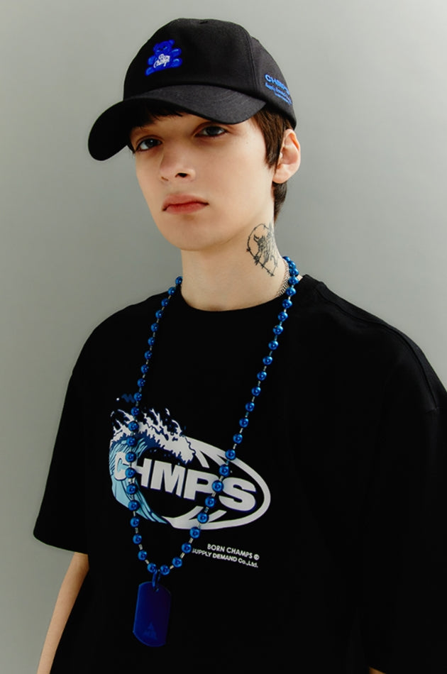 ボーンチャンプス(BORN CHAMPS) WAVE TEE B21ST06BK