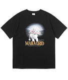 mahagrid (マハグリッド) SHEPHERD TEE [BLACK]