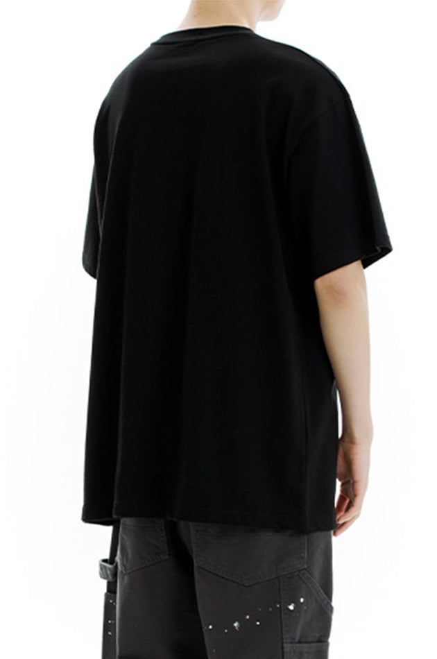 mahagrid (マハグリッド) SHEPHERD TEE [BLACK]