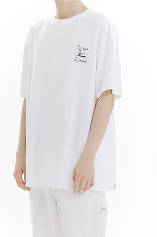 mahagrid (マハグリッド) BABY ANGEL TEE [WHITE]