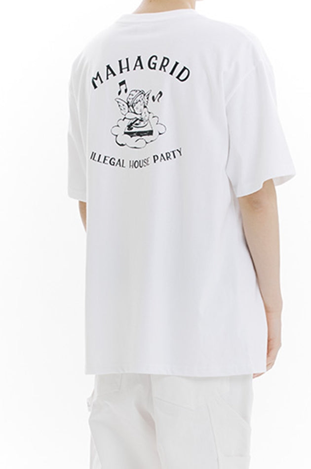 mahagrid (マハグリッド) BABY ANGEL TEE [WHITE]