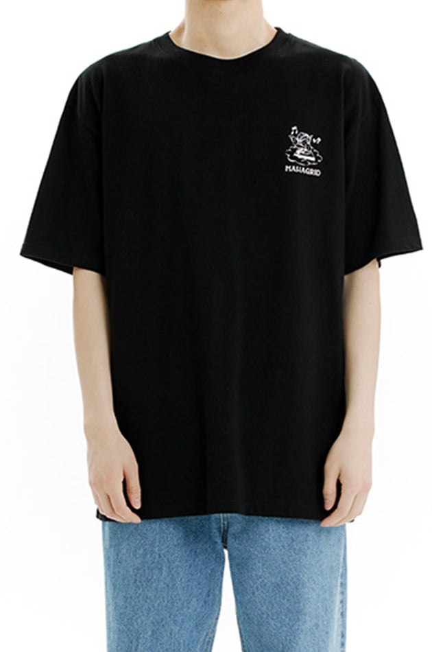mahagrid (マハグリッド) BABY ANGEL TEE [BLACK]