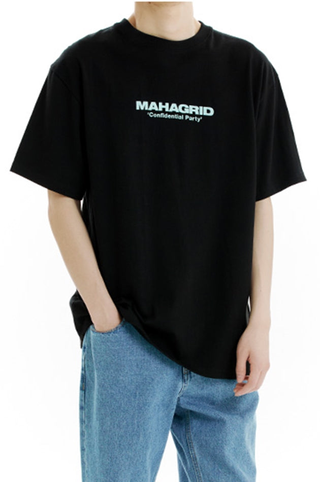 mahagrid (マハグリッド) FLYER TEE [BLACK]