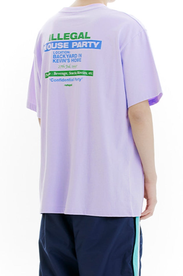 mahagrid (マハグリッド) FLYER TEE [PURPLE]