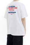 mahagrid (マハグリッド) FLYER TEE [WHITE]
