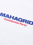 mahagrid (マハグリッド) FLYER TEE [WHITE]