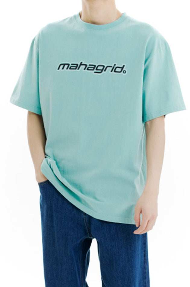 mahagrid (マハグリッド) MECHANIC LOGO TEE [MINT]