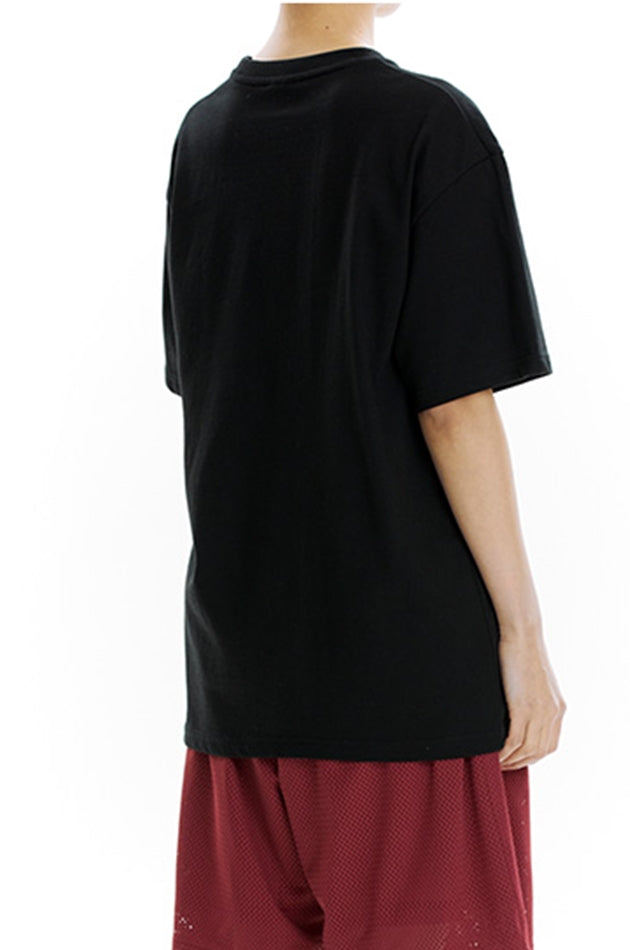 mahagrid (マハグリッド)  MECHANIC LOGO TEE [BLACK]