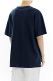 mahagrid (マハグリッド)   COBY VARSITY TEE [NAVY]