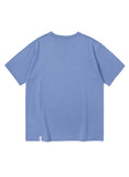 mahagrid (マハグリッド)  COBY VARSITY TEE [BLUE]