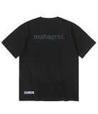 mahagrid (マハグリッド)  RAINBOW REFLECTIVE LOGO TEE [BLACK]