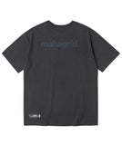 mahagrid (マハグリッド) RAINBOW REFLECTIVE LOGO TEE [CHARCOAL]