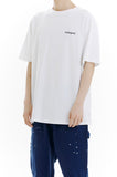 mahagrid (マハグリッド)  RAINBOW REFLECTIVE LOGO TEE [WHITE]