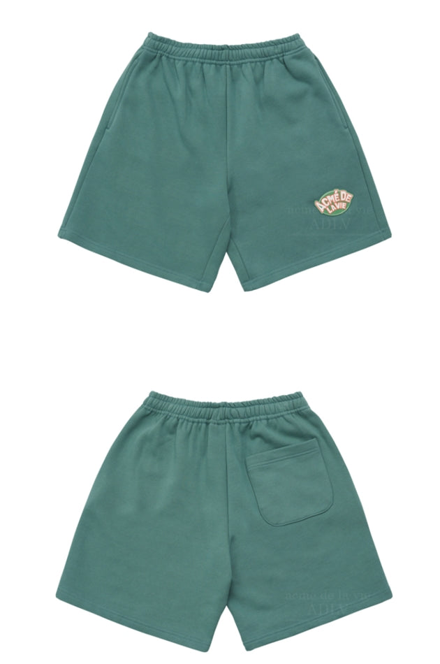 アクメドラビ(acme' de la vie) SILICON EMBLEM LOGO SHORT PANTS LIGHT GREEN
