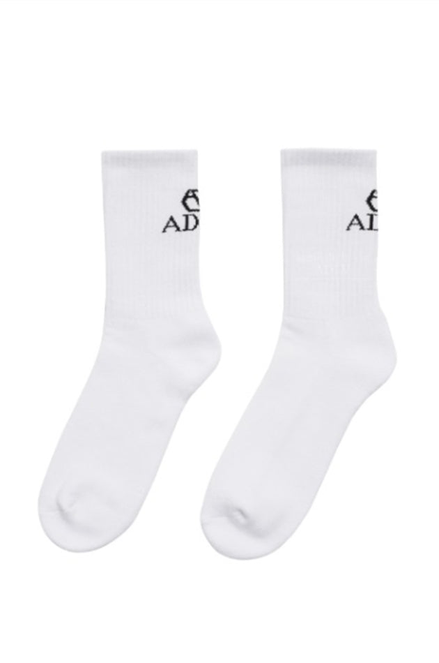 アクメドラビ(acme' de la vie) ADLV BASIC SYMBOL LOGO SOCKS BLACK