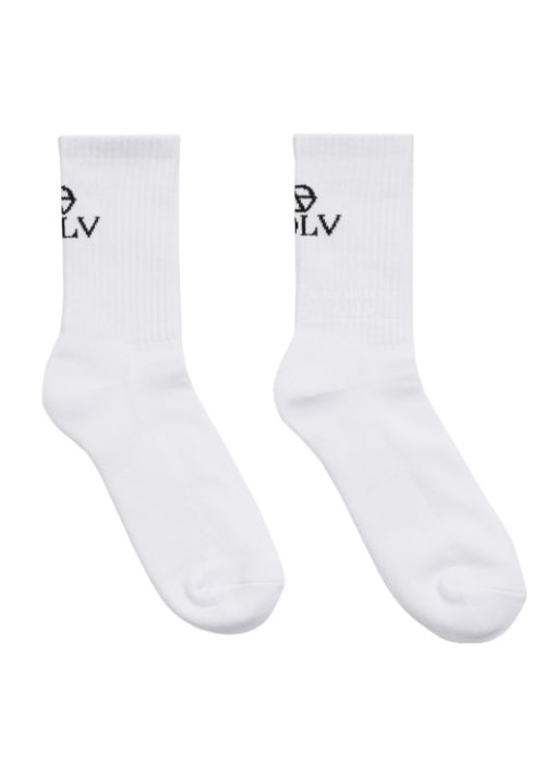 アクメドラビ(acme' de la vie) ADLV BASIC SYMBOL LOGO SOCKS BLACK
