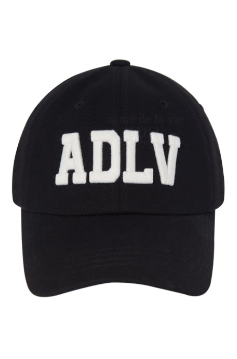 アクメドラビ(acme' de la vie) 3D EMBROIDERY BALLCAP BLACK