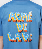 アクメドラビ(acme' de la vie) BLOCK LOGO SHORT SLEEVE T-SHIRT DARK BLUE