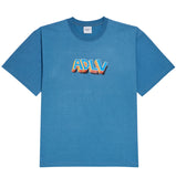 アクメドラビ(acme' de la vie) BLOCK LOGO SHORT SLEEVE T-SHIRT DARK BLUE