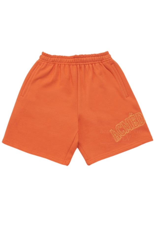 アクメドラビ(acme' de la vie) OUTLINE EMBROIDERY SHORT PANTS ORANGE