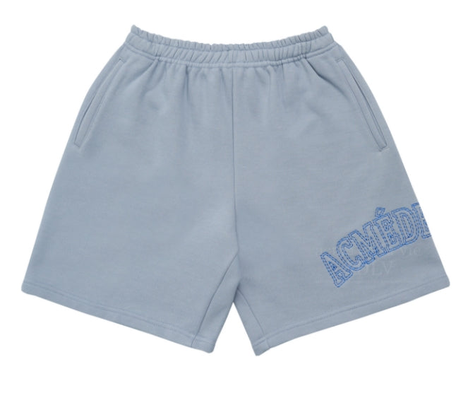 アクメドラビ(acme' de la vie) OUTLINE EMBROIDERY SHORT PANTS LIGHT GREY