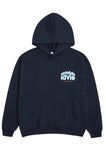 アクメドラビ(acme' de la vie)  CHOCOLATE LOGO HOODIE NAVY